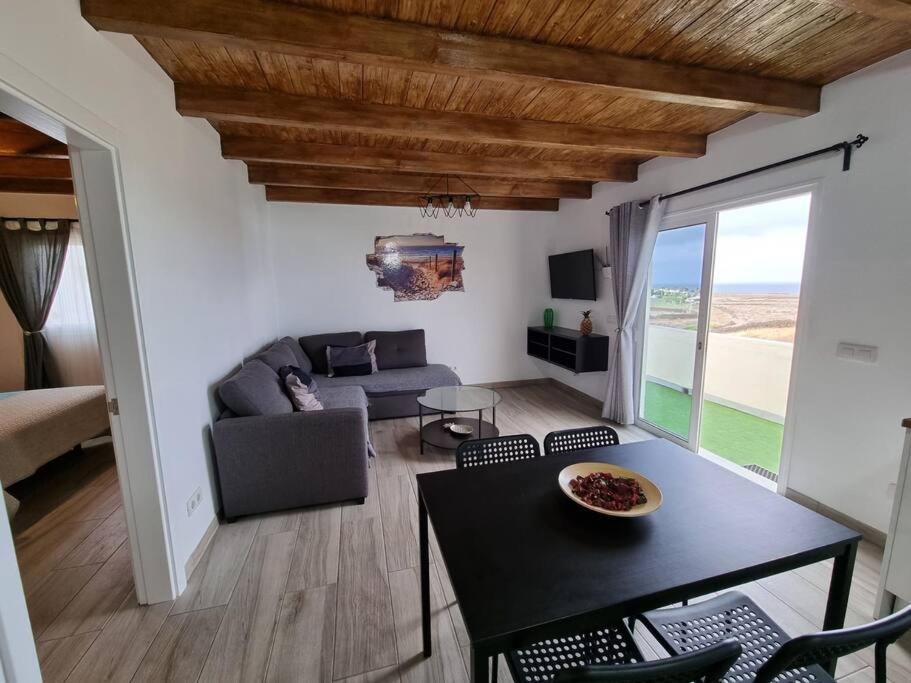 Apartamento en Mala con vista al mar Exterior foto