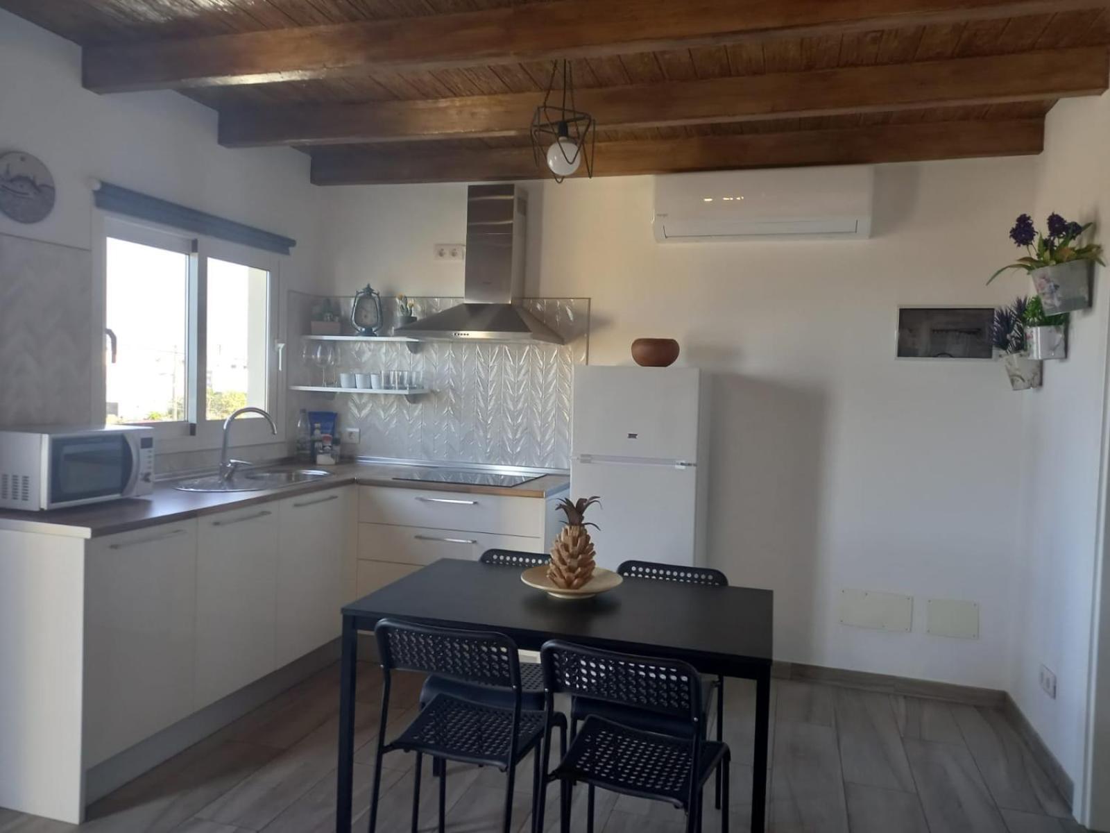 Apartamento en Mala con vista al mar Exterior foto